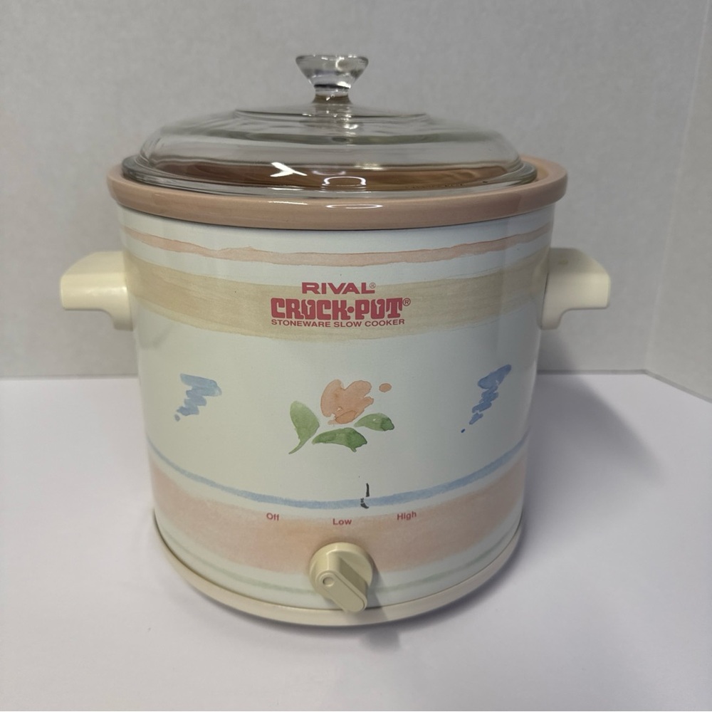 RIVAL CROCK-POT 3 1/2 Quart 3100 Vintage Slow Cooker